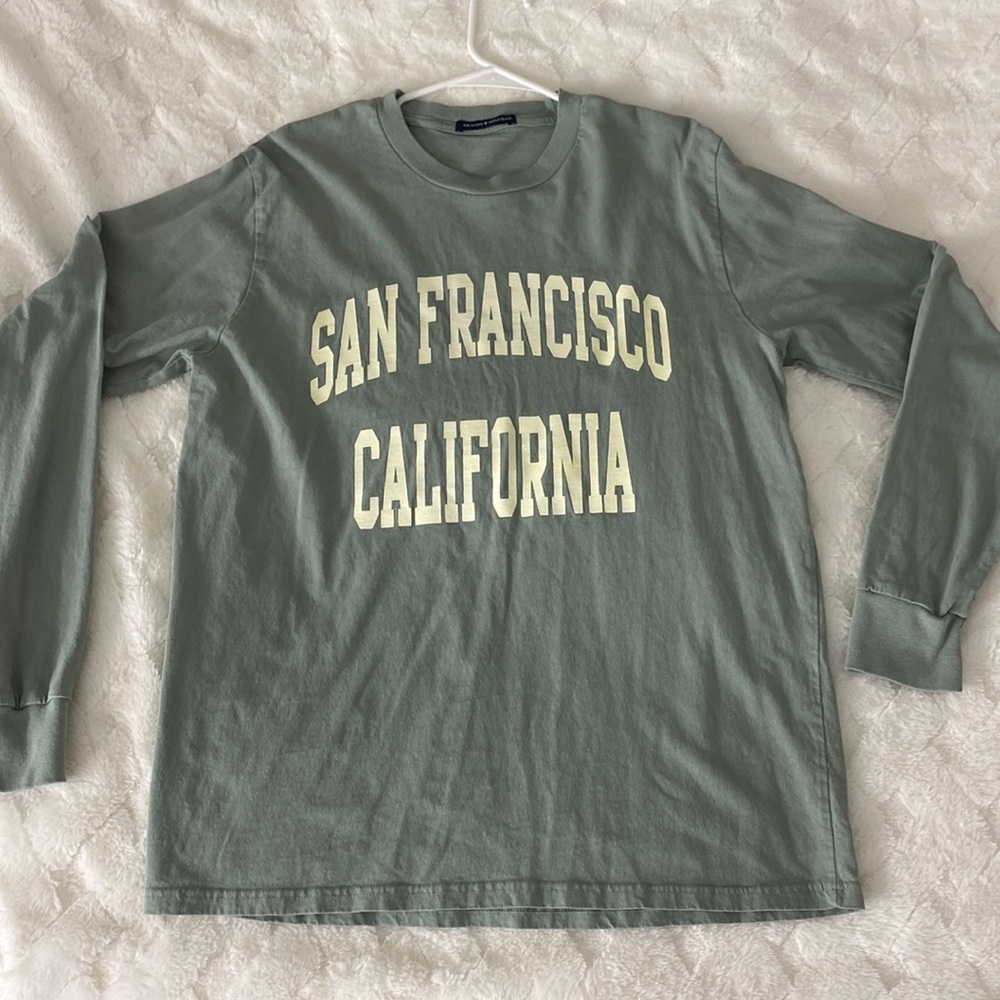 Brandy Melville sage green long sleeve!